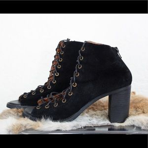 Jeffrey Campbell lace up heels size 9